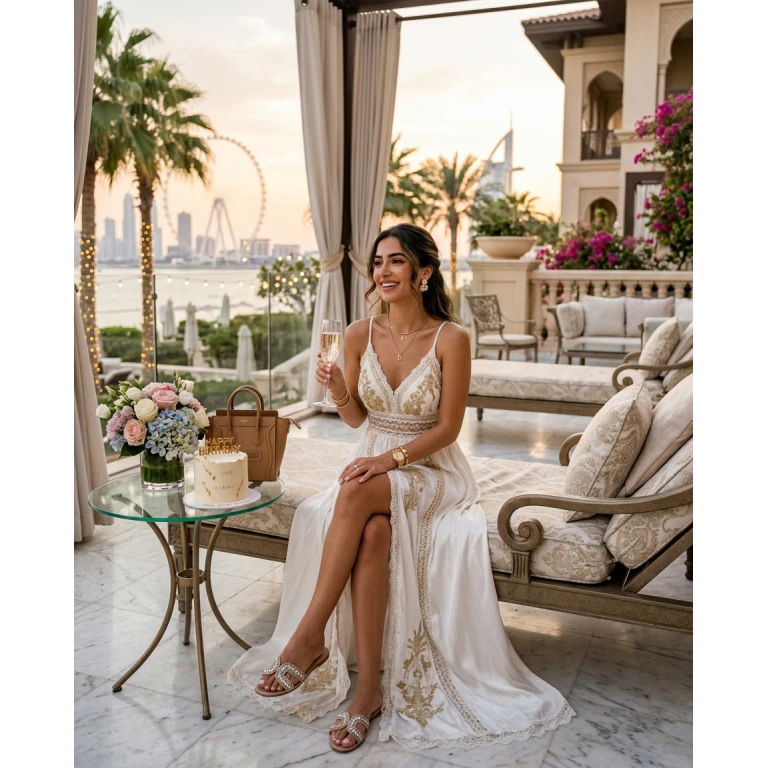 Gemma Deeks Style Guide: Resort chic Birthday in Dubai Summer 2026
