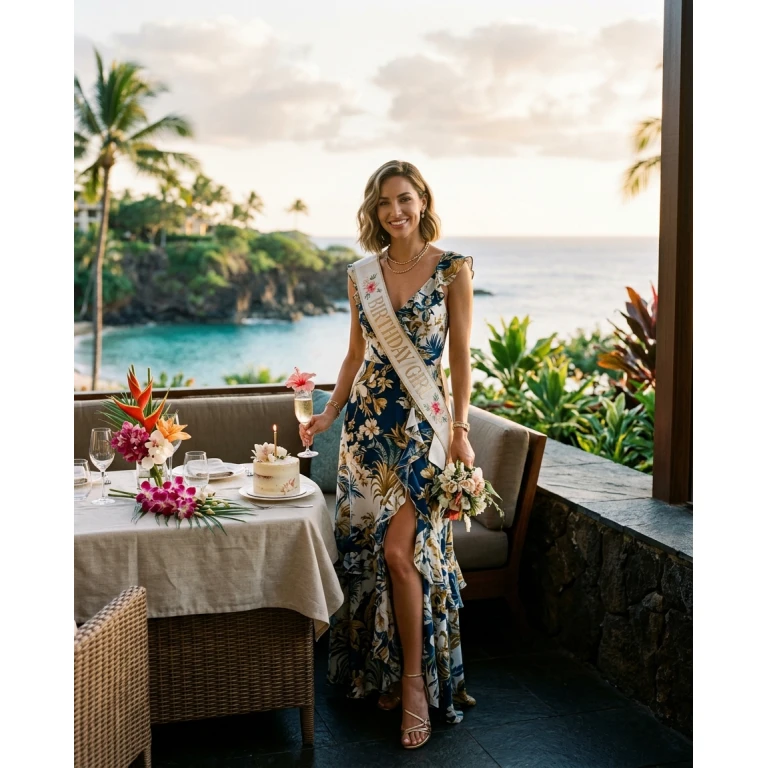 Gemma Deeks Style Guide: Resort chic Birthday in Hawaii Summer 2026