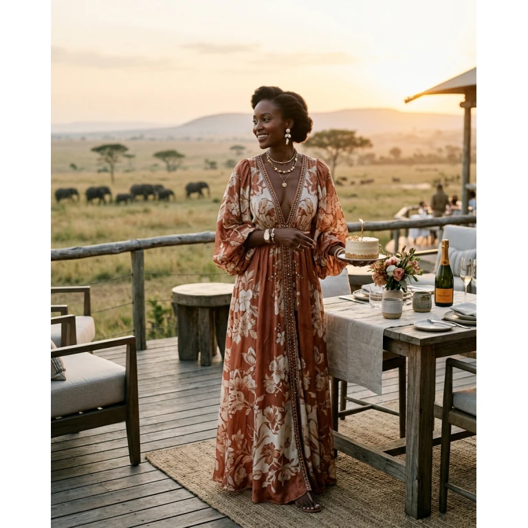 Gemma Deeks Style Guide: Resort chic Birthday in Kenya Summer 2026