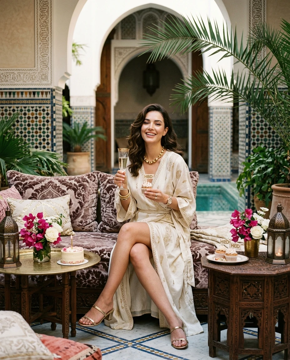 Gemma Deeks Style Guide: Resort chic Birthday in Marrakech Summer 2026