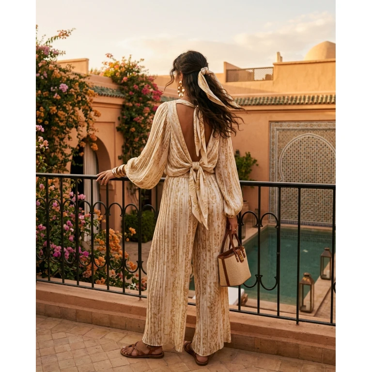 Gemma Deeks Style Guide: Resort chic Birthday in Moroco Summer 2026