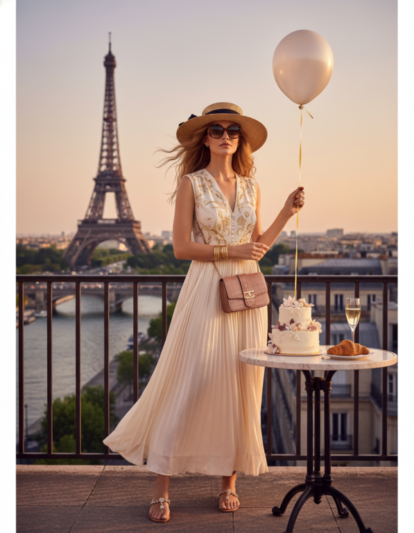 Gemma Deeks Style Guide: Resort chic Birthday in Paris Summer 2026