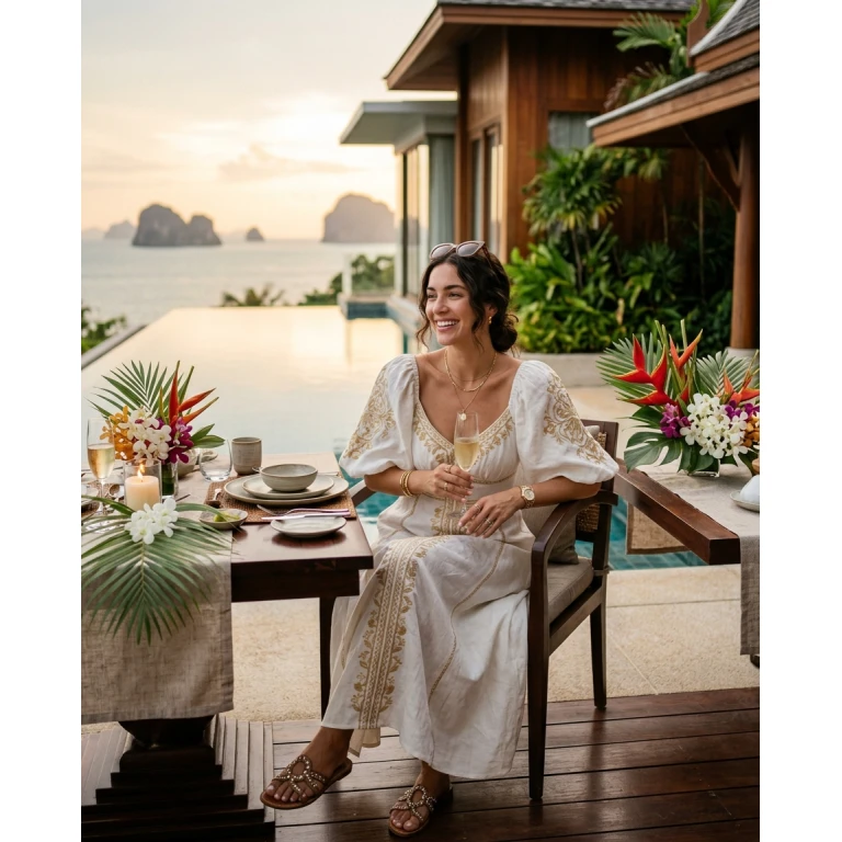 Gemma Deeks Style Guide: Resort chic Birthday in Phuket Summer 2026