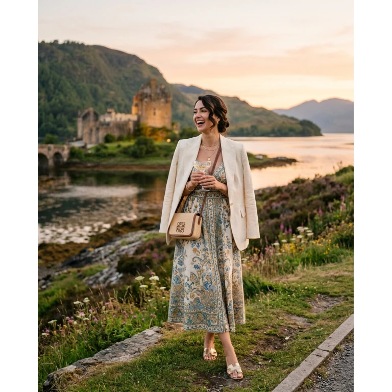 Gemma Deeks Style Guide: Resort chic Birthday in Scotland Summer 2026