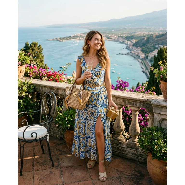 Gemma Deeks Style Guide: Resort chic Birthday in Sicily Summer 2026