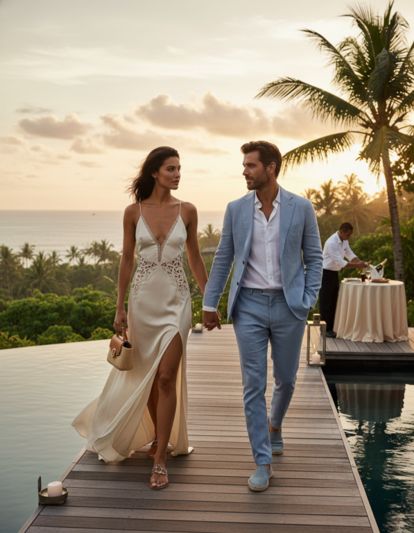 Gemma Deeks Style Guide: Resort chic Date night in Bali Summer 2026