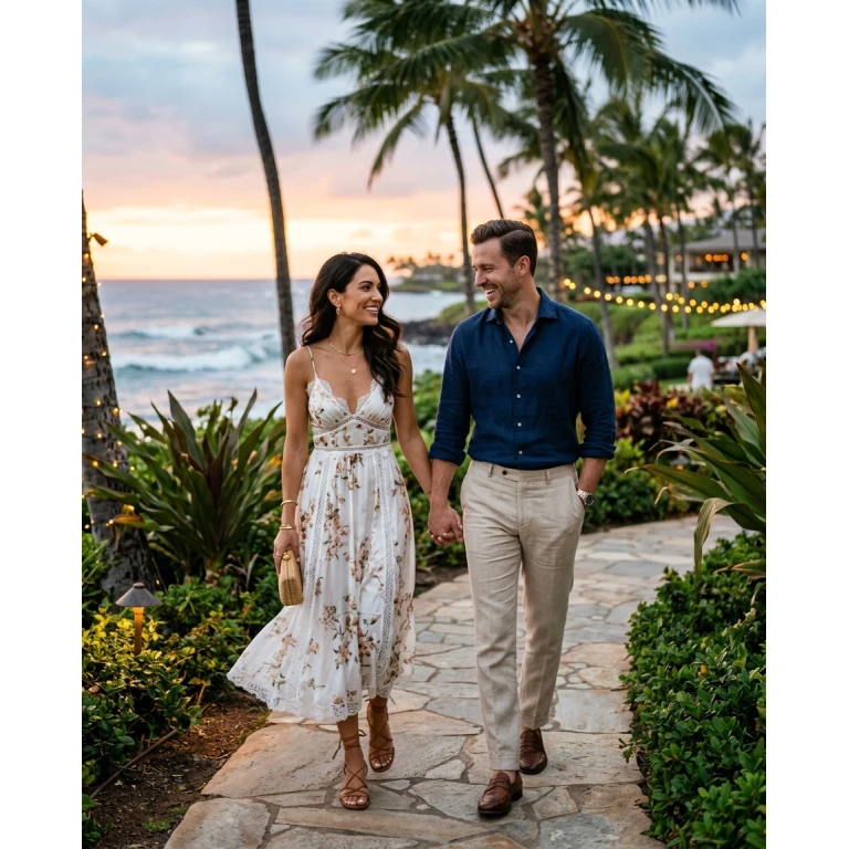 Gemma Deeks Style Guide: Resort chic Date night in Hawaii Summer 2026