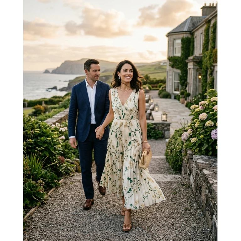 Gemma Deeks Style Guide: Resort chic Date night in Ireland Summer 2026