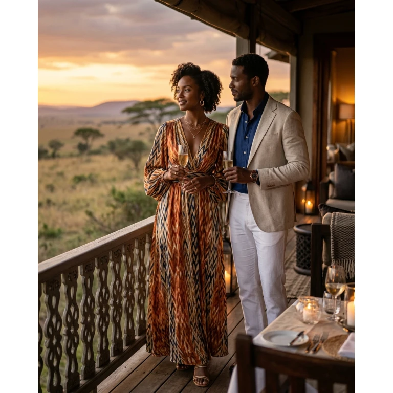Gemma Deeks Style Guide: Resort chic Date night in Kenya Summer 2026