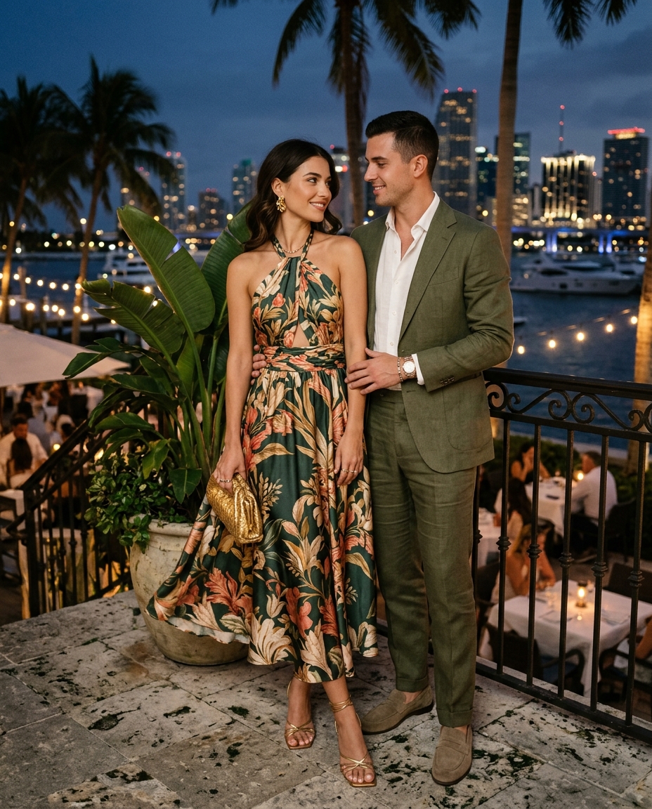 Gemma Deeks Style Guide: Resort chic Date night in Miami Summer 2026