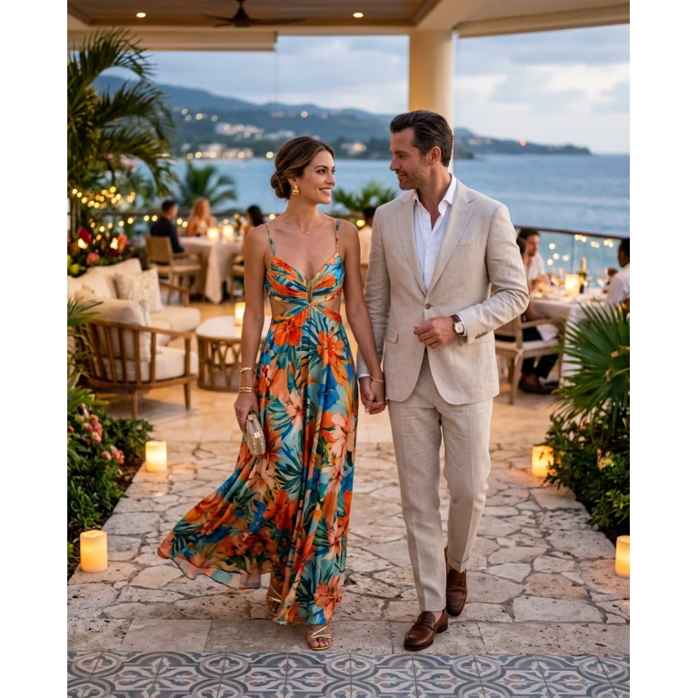 Gemma Deeks Style Guide: Resort chic Date night in Montego Bay Summer 2026