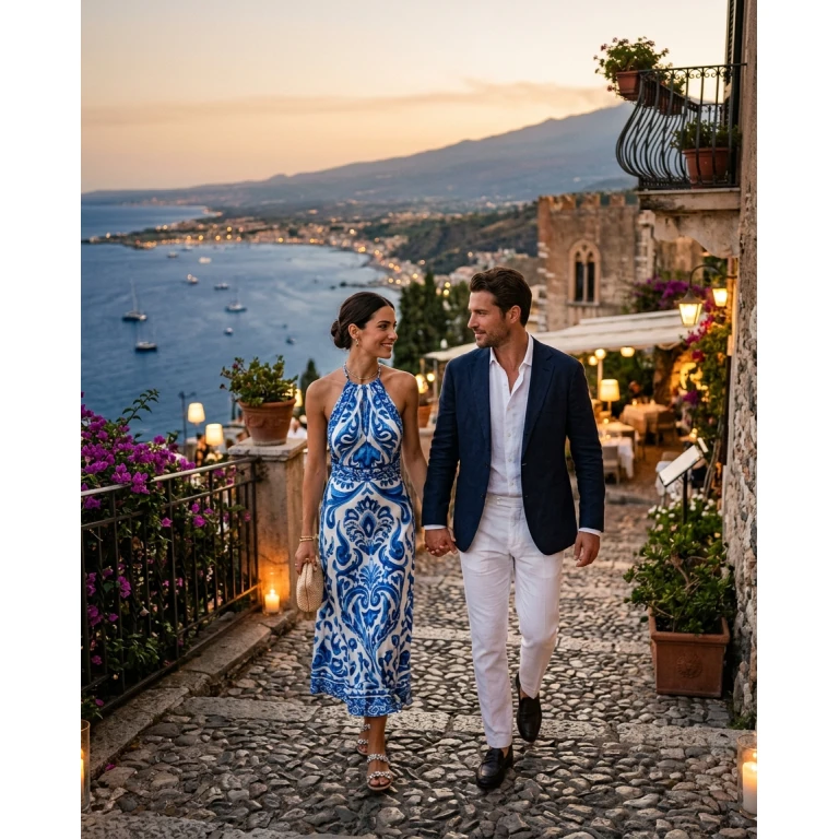 Gemma Deeks Style Guide: Resort chic Date night in Sicily Summer 2026
