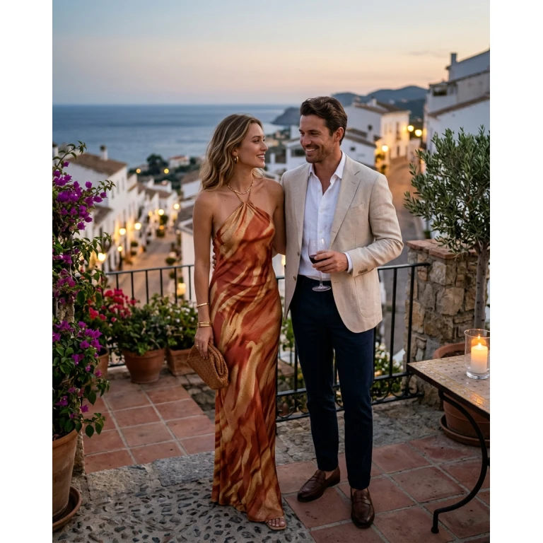 Gemma Deeks Style Guide: Resort chic Date night in Spain Summer 2026