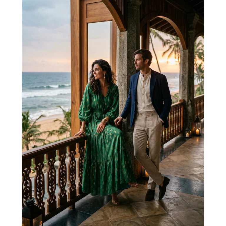Gemma Deeks Style Guide: Resort chic Date night in Sri Lanka Summer 2026