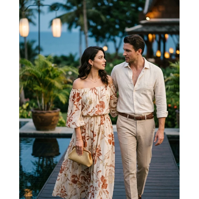 Gemma Deeks Style Guide: Resort chic Date night in Thailand Summer 2026