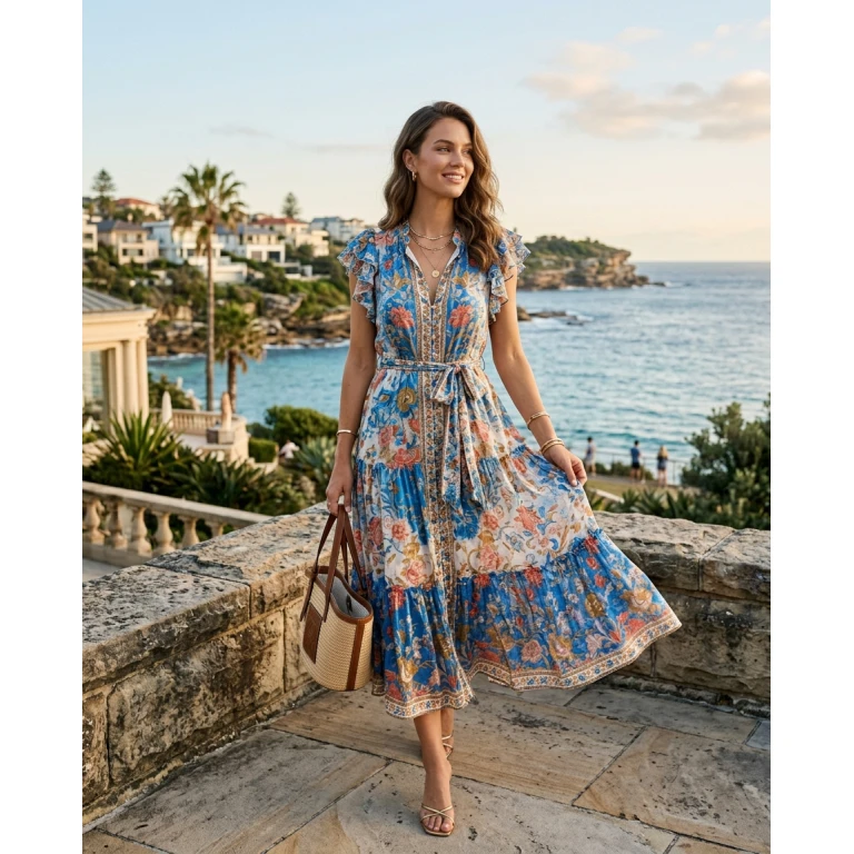 Gemma Deeks Style Guide: Resort chic Designer Summer Dresses in Australia Summer 2026