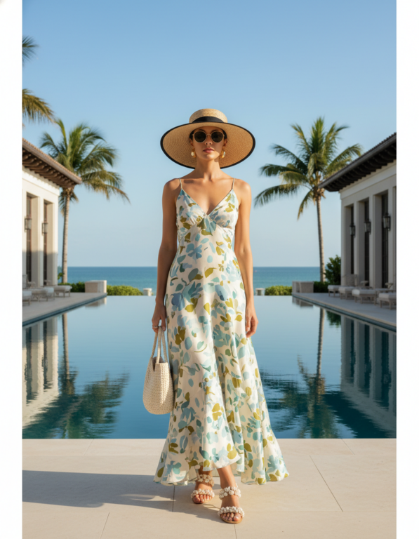 Gemma Deeks Style Guide: Resort chic Designer Summer Dresses in Florida Summer 2026