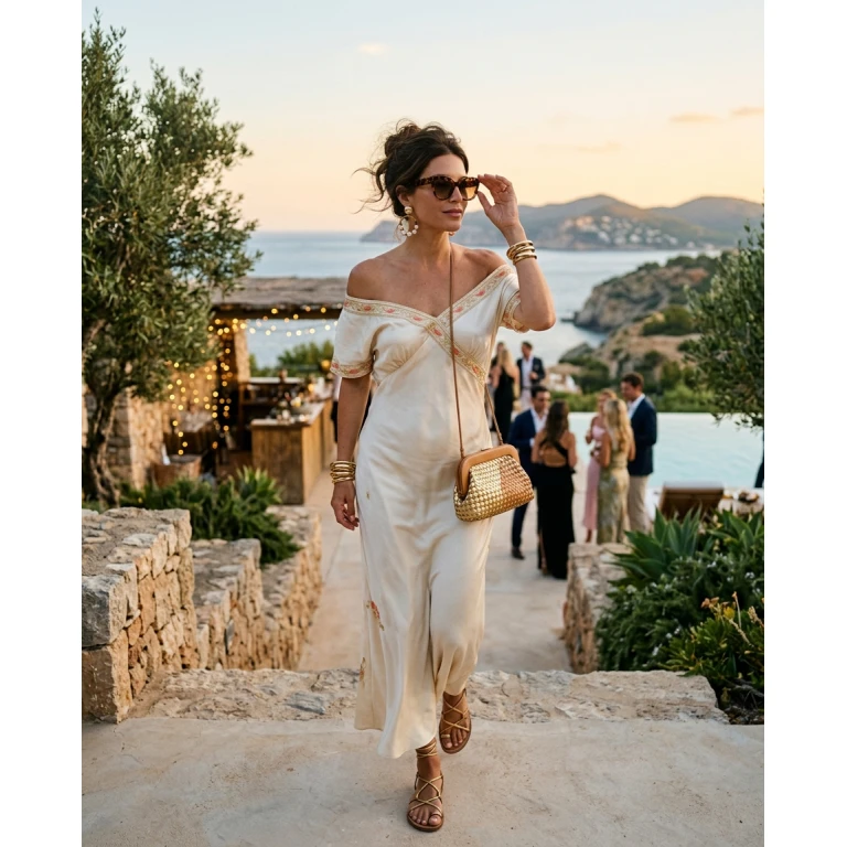 Gemma Deeks Style Guide: Resort chic Holiday parties in Ibiza Summer 2026