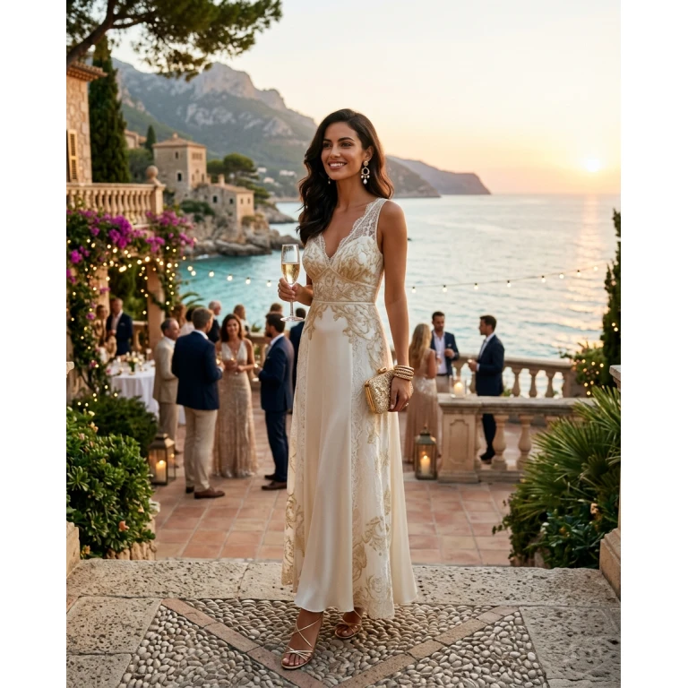 Gemma Deeks Style Guide: Resort chic Holiday parties in Majorca Summer 2026
