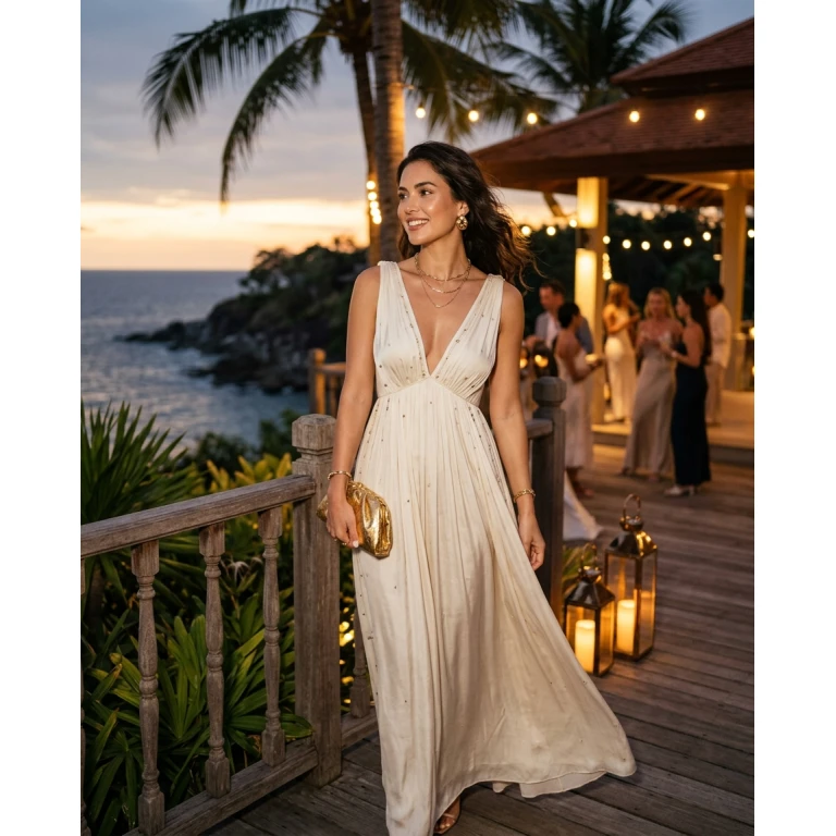 Gemma Deeks Style Guide: Resort chic Holiday parties in Phuket Summer 2026