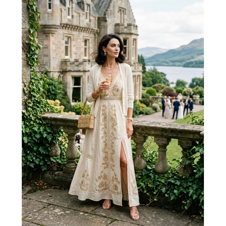 Gemma Deeks Style Guide: Resort chic Holiday parties in Scotland Summer 2026