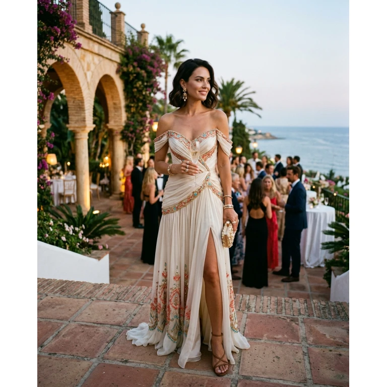 Gemma Deeks Style Guide: Resort chic Holiday parties in Spain Summer 2026