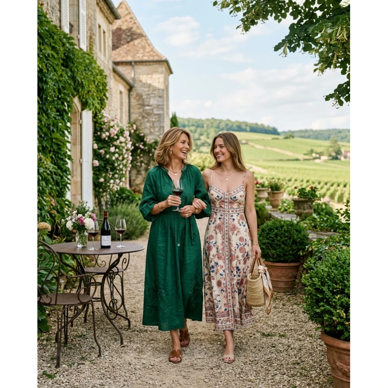 Gemma Deeks Style Guide: Resort chic Mother’s Day in Burgundy Summer 2026
