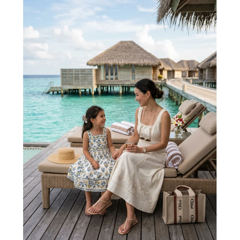 Gemma Deeks Style Guide: Resort chic Mother’s Day in Maldives Summer 2026