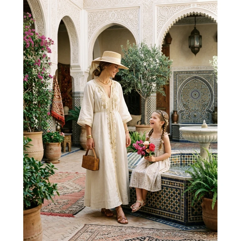 Gemma Deeks Style Guide: Resort chic Mother’s Day in Moroco Summer 2026