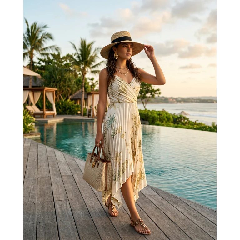 Gemma Deeks Style Guide: Resort Wear Anniversary in Bali Summer 2026