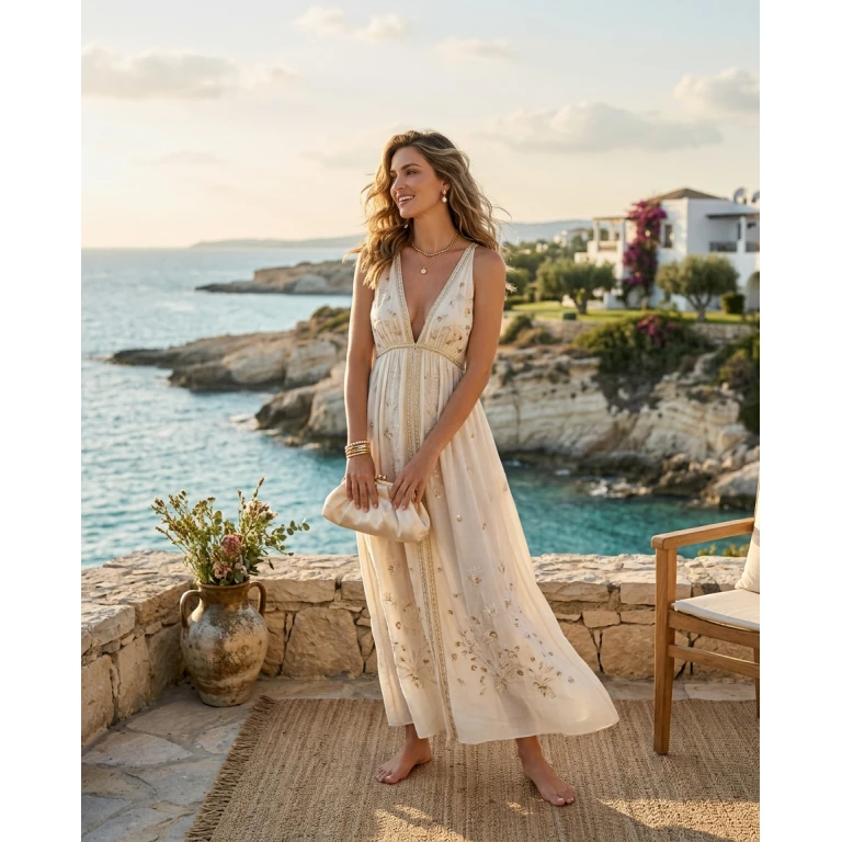 Gemma Deeks Style Guide: Resort Wear Anniversary in Cyprus Summer 2026