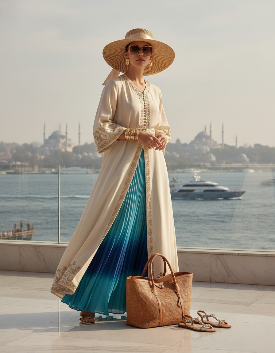 Gemma Deeks Style Guide: Resort Wear Anniversary in Istanbul Summer 2026