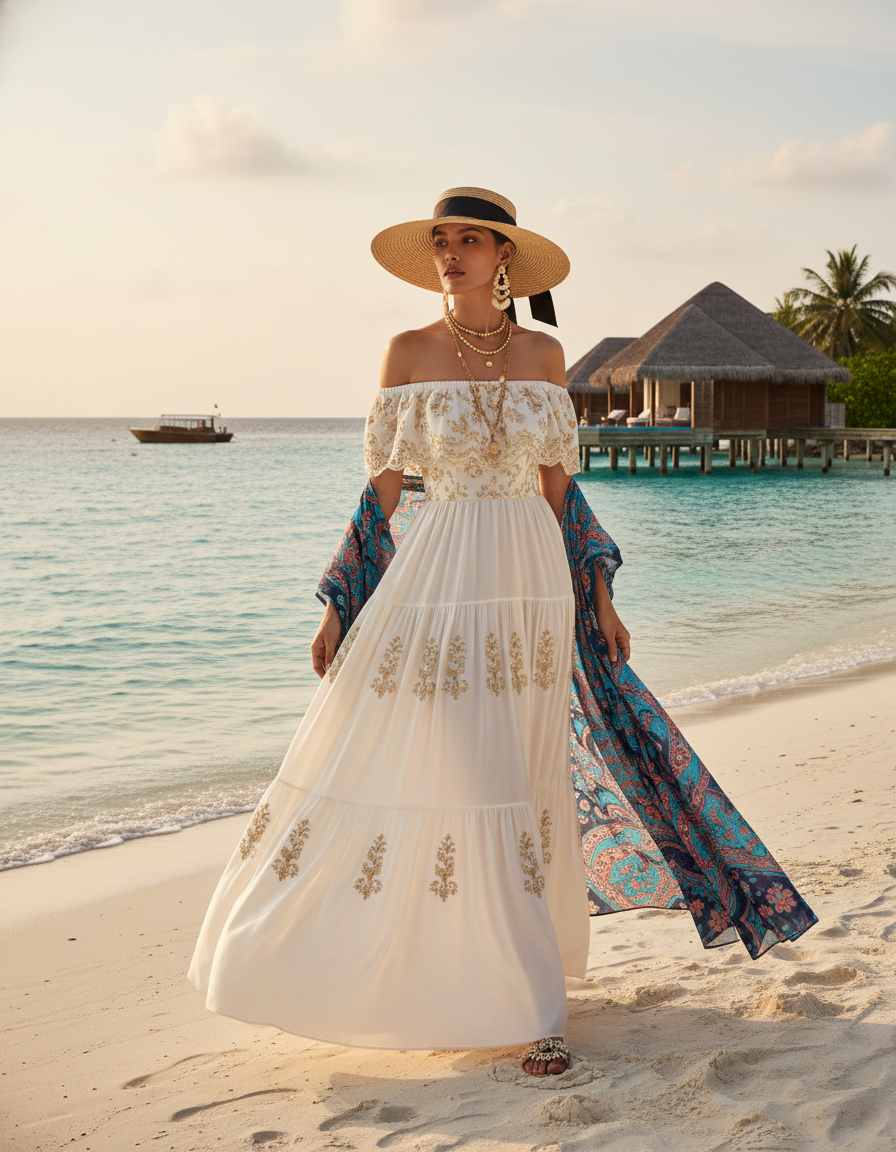 Gemma Deeks Style Guide: Resort Wear Anniversary in Maldives Summer 2026