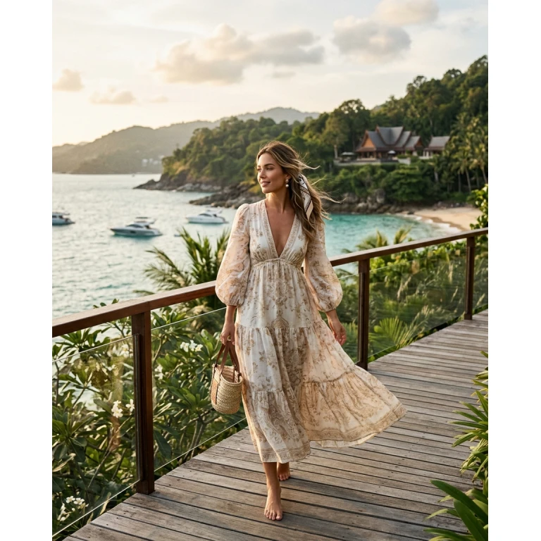 Gemma Deeks Style Guide: Resort Wear Anniversary in Phuket Summer 2026