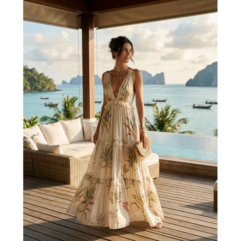 Gemma Deeks Style Guide: Resort Wear Anniversary in Thailand Summer 2026