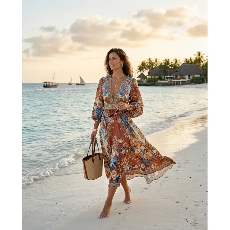 Gemma Deeks Style Guide: Resort Wear Anniversary in Zanzibar Summer 2026