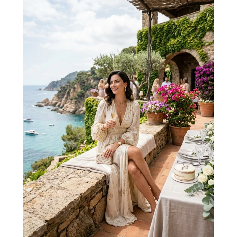 Gemma Deeks Style Guide: Resort Wear Birthday in Catalonia Summer 2026