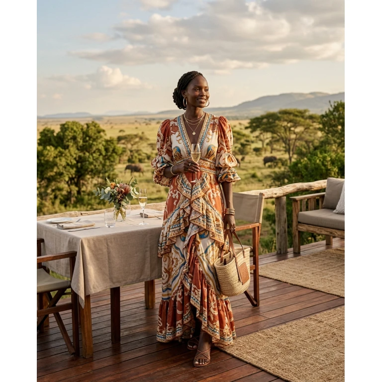 Gemma Deeks Style Guide: Resort Wear Birthday in Kenya Summer 2026