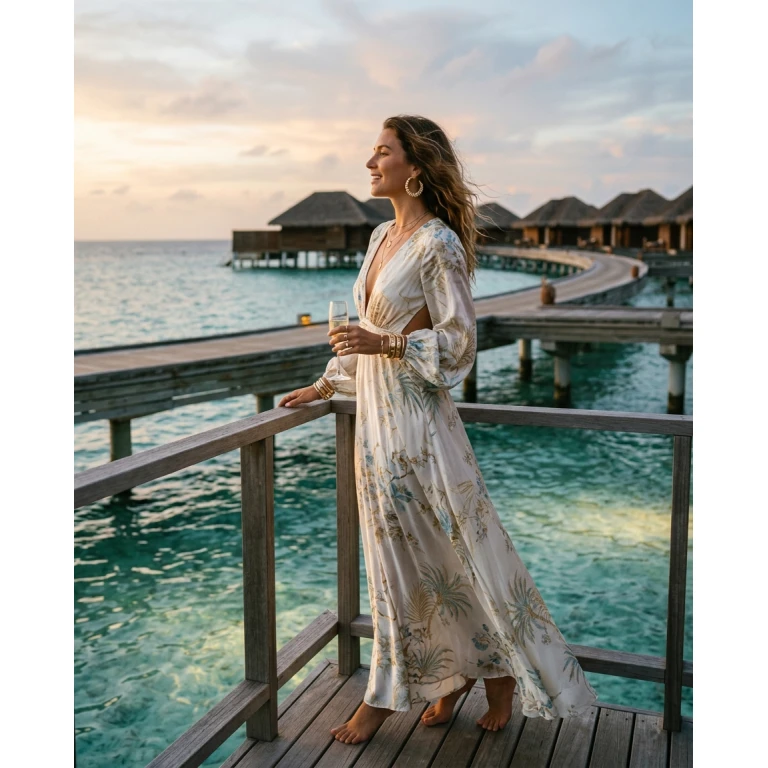 Gemma Deeks Style Guide: Resort Wear Birthday in Maldives Summer 2026