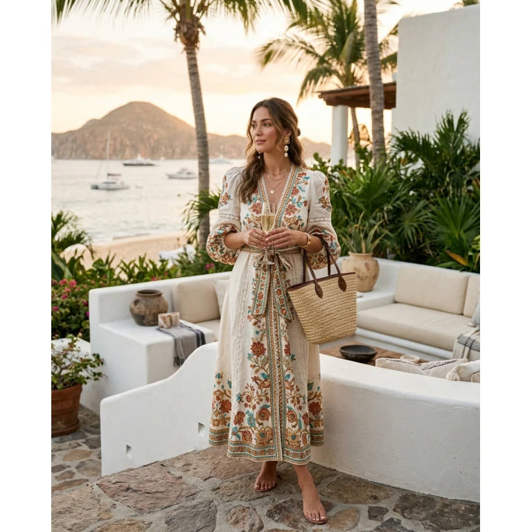 Gemma Deeks Style Guide: Resort Wear Birthday in Mexico Summer 2026