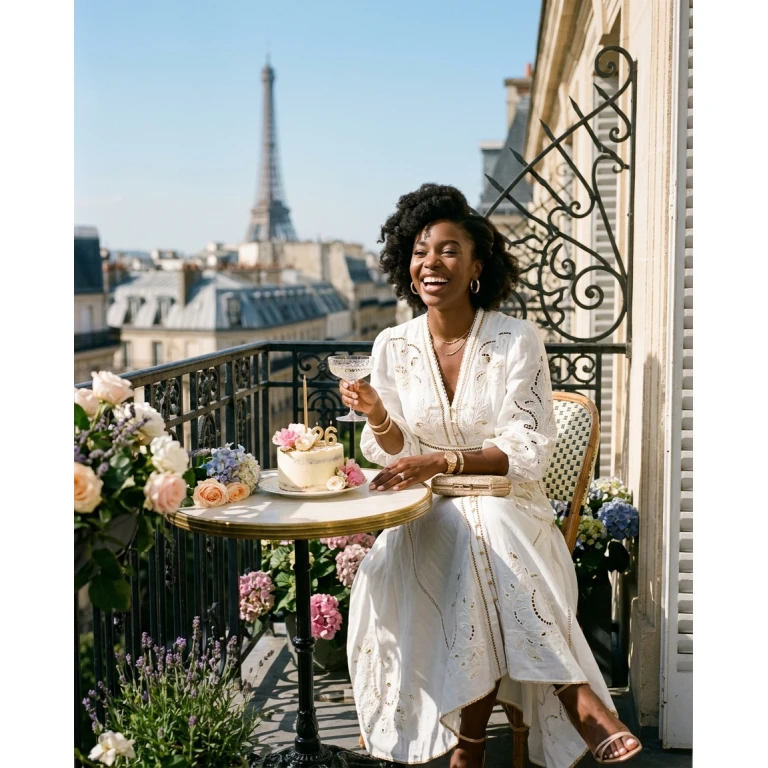 Gemma Deeks Style Guide: Resort Wear Birthday in Paris Summer 2026