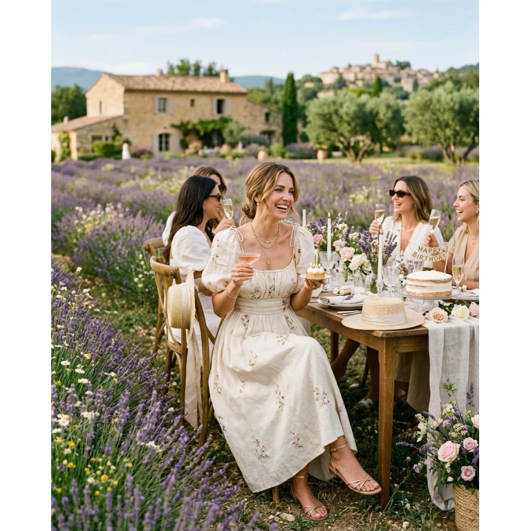 Gemma Deeks Style Guide: Resort Wear Birthday in Provence France Summer 2026