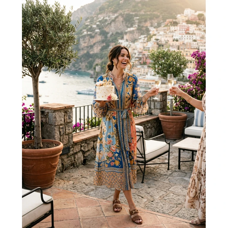 Gemma Deeks Style Guide: Resort Wear Birthday in Spain Summer 2026