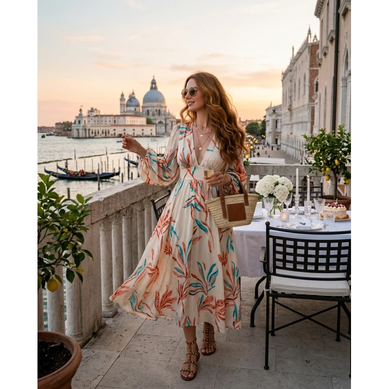 Gemma Deeks Style Guide: Resort Wear Birthday in Venice Summer 2026