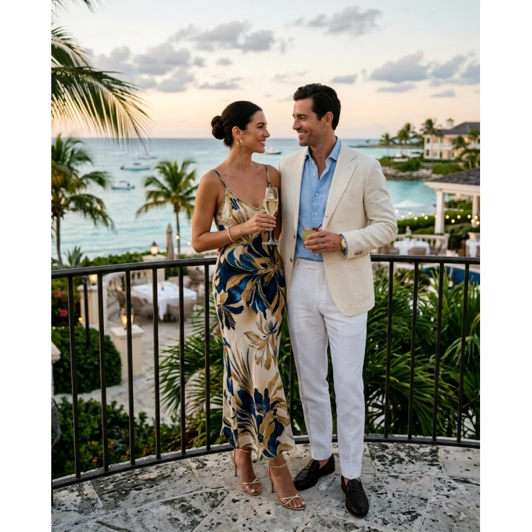 Gemma Deeks Style Guide: Resort Wear Date night in Bahamas Summer 2026