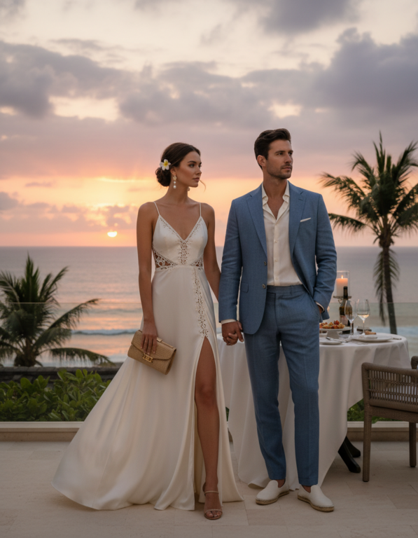 Gemma Deeks Style Guide: Resort Wear Date night in Bali Summer 2026