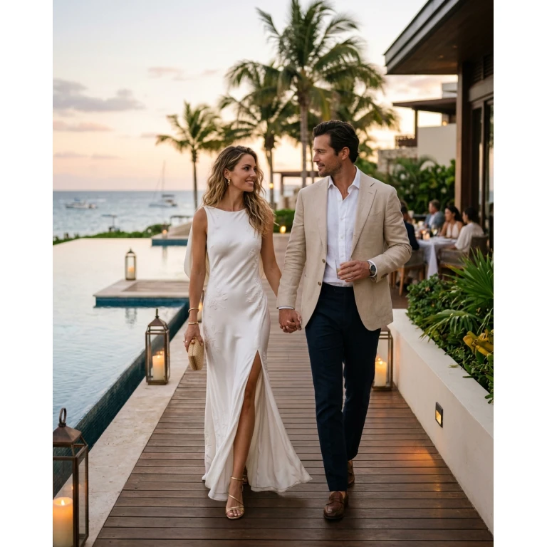 Gemma Deeks Style Guide: Resort Wear Date night in Cancun Summer 2026
