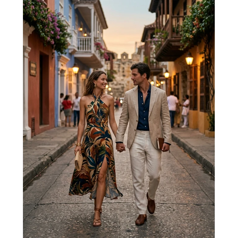 Gemma Deeks Style Guide: Resort Wear Date night in Colombia Summer 2026