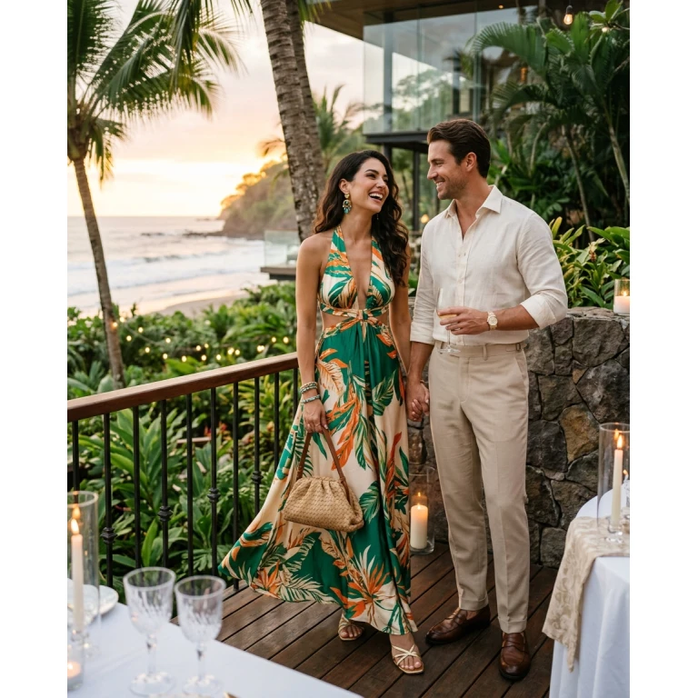 Gemma Deeks Style Guide: Resort Wear Date night in Costa Rica Summer 2026