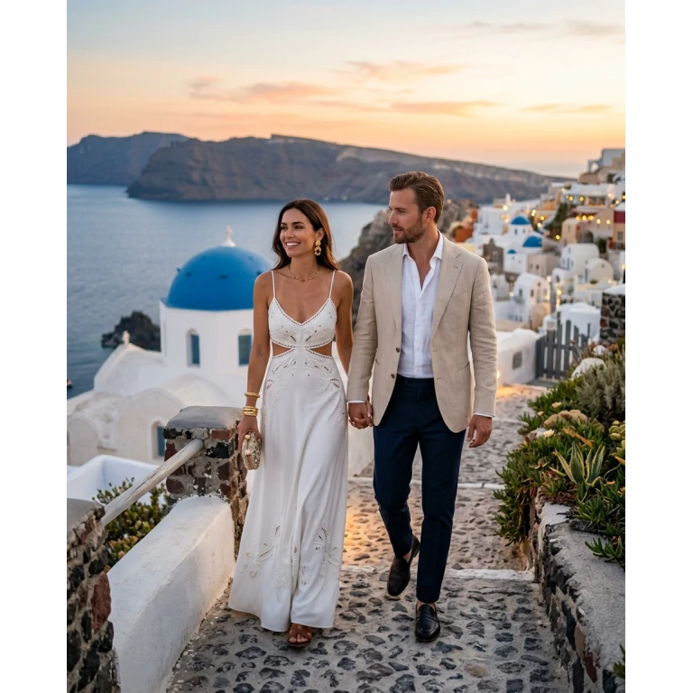 Gemma Deeks Style Guide: Resort Wear Date night in Greece Summer 2026